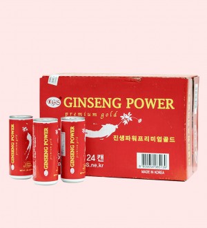 Nước hồng sâm Ginseng Power KGS (250ml x 24 lon)